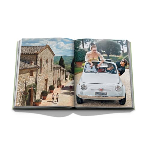Livre Tuscany Marvel/ Langue Anglaise - Editions Assouline - Tuscany Marvel - Lin, Papier