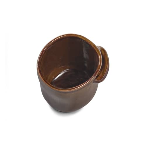 Set de 2 mugs Out of Lines - Serax - Ocre - Grès émaillé