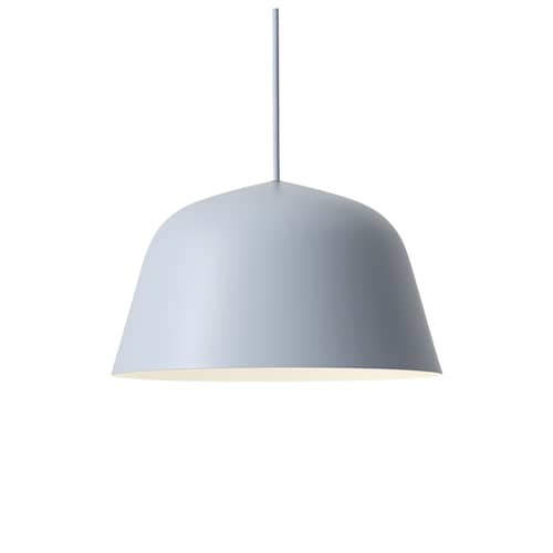 Suspension Ambit métal bleu / Ø 25 cm - Muuto - Bleu clair - Aluminium