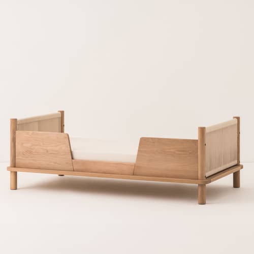 Accessoire pour lit enfant Latitude / Barrière de sécurité - NOBODINOZ - Accessoire : barrière de sécurité - Chêne massif