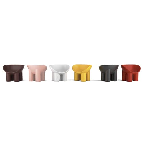 Driade Roly Poly Armchair - flesh pink | Made In Design UK