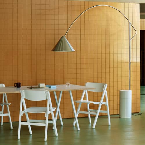Lampadaire Compass / Extensible, pivotant et orientable - Hay - Aluminium - Aluminium
