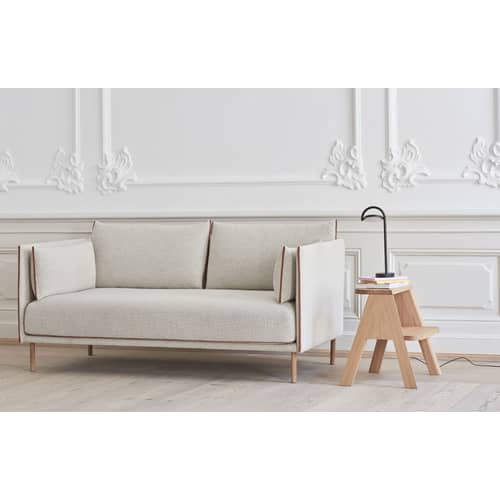 Lampe de table Marselis métal noir / Diffuseur orientable - H 38 cm - Hay - Noir - Acier, Aluminium, Fonte, Nylon, Polycarbonate