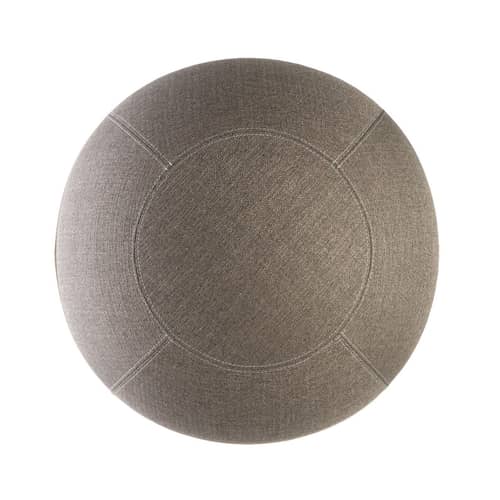Pouf Original XL / Siège ergonomique - Ø 65 cm / Tissu chiné - BLOON PARIS - Taupe - PVC, Tissu polyester