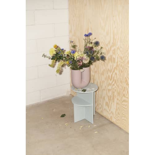 Vaso Kink ceramica rosa / Ceramica - Muuto - Lilla - Ceramica