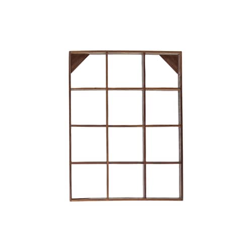 Etagère murale Tilo bois naturel / L 53 x H 70 x P 10 cm - Bloomingville - 53 x 70 cm / Bois marron - Bois de récupération