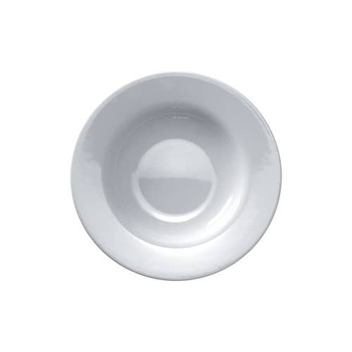 Assiette creuse Platebowlcup céramique blanc Ø 22 cm - Alessi - Blanc - Porcelaine