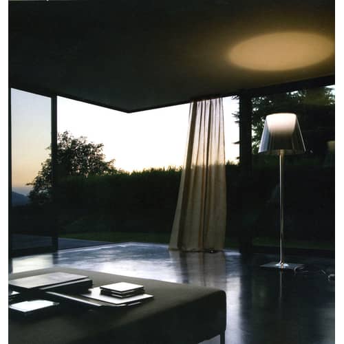 Lampadaire K Tribe F3   H 183 cm - Flos - Transparent - Aluminium poli, PMMA