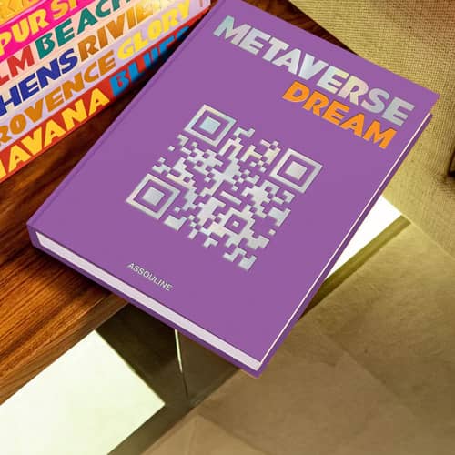 Livre Metaverse Dream / Langue Anglaise - Editions Assouline - Metaverse Dream - Lin, Papier