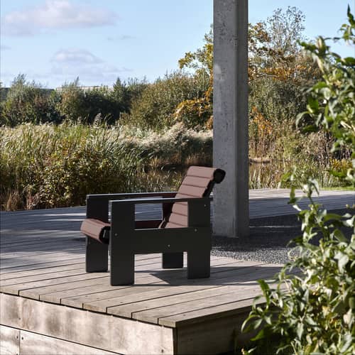 Lounge-Sessel Crate von Hay - schwarz
