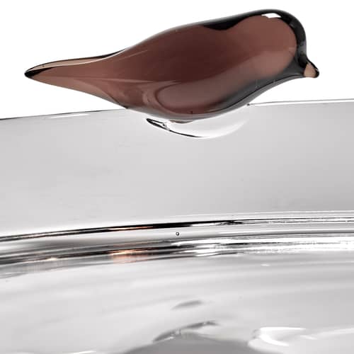 Plateau Perch verre transparent / Large - Ø 35 cm - Serax - Transparent - Verre