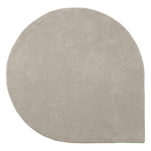 Tappeto Stilla tessuto beige / 265 x 220 cm - AYTM - Talpa - Lana