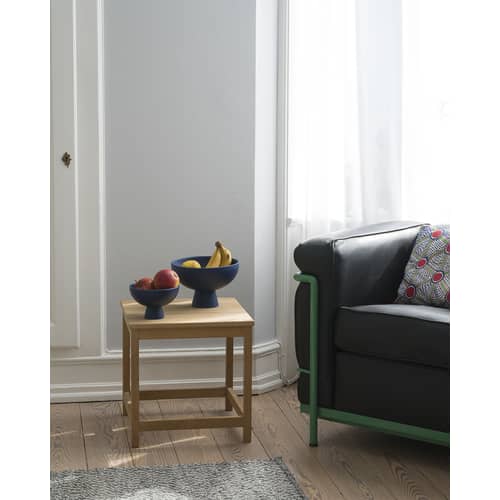 Coupe Strøm Large céramique vert / Ø 22 cm - Fait main - raawii - Vert Gables - Céramique