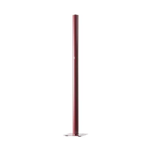 Ilio LED Floor lamp metal red / Bluetooth - H 175 cm - Artemide - Ruby - Painted aluminium, Painted steel