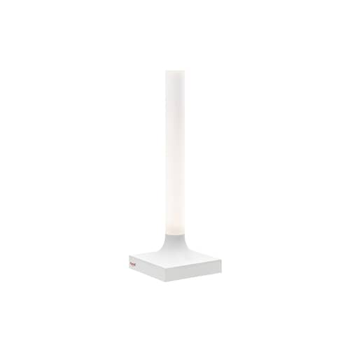 Lampe sans fil rechargeable Goodnight LED plastique blanc - Kartell - Blanc - ABS recyclé, PMMA
