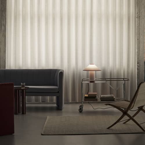 Tapis Collect beige / 170 x 240 cm - &tradition - Camel - Laine, Polyester recyclé