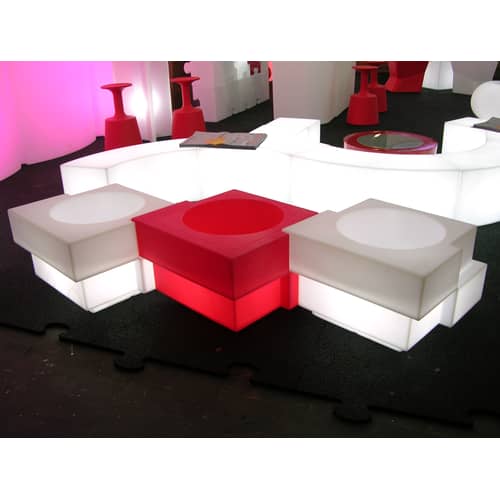 Tabouret de bar Drink plastique blanc / H 75 cm / Seconde vie - Slide - Blanc - Polyéthylène