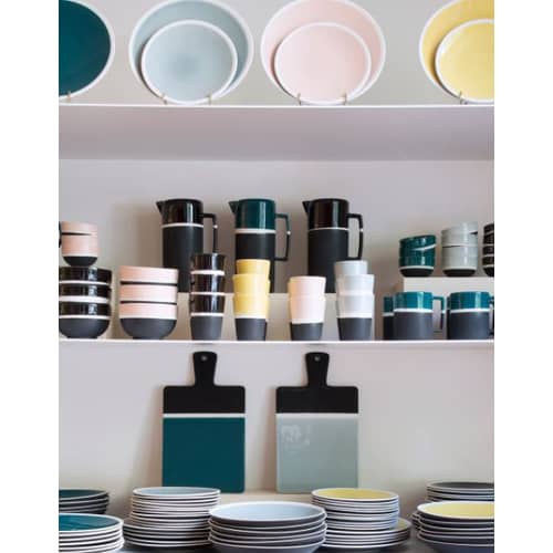 Bol Sicilia céramique noir / Ø 12,5 cm - Maison Sarah Lavoine - Pousse de tilleul - Grès