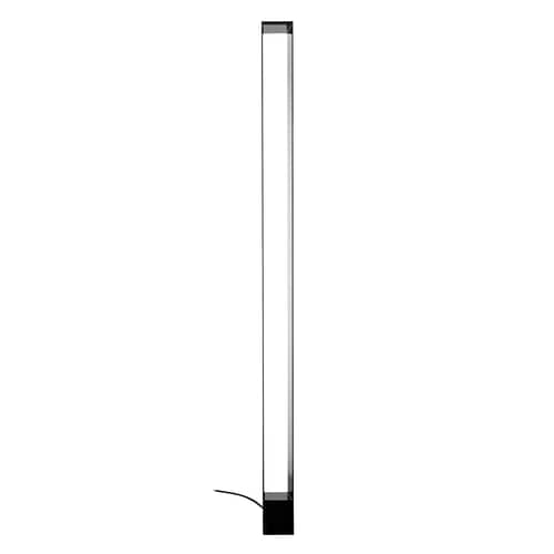 Tru LED Floor lamp metal black / H 185 cm - Nemo - Black - Extruded aluminium