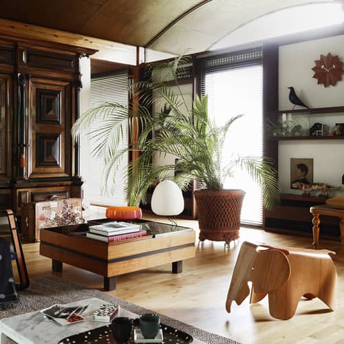 Lampada da tavolo Akari 1A di Vitra beige Made In Design