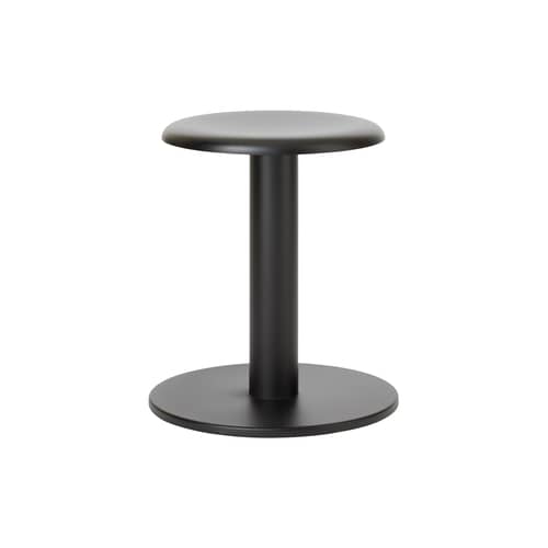 Tabouret Coupe métal noir - NEW WORKS - Noir - Acier au carbone