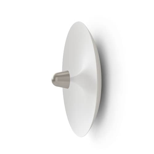 Lampada da parete Kantarell LED metallo bianco / Plafoniera - Ø 55 cm - NEW WORKS - Bianco / Nero - Acciaio, Alluminio