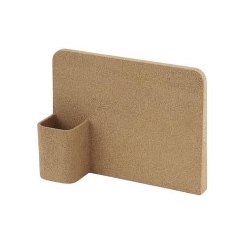 Story Memo board cork beige / Pencil pot - Cork - Muuto - Cork - Cork