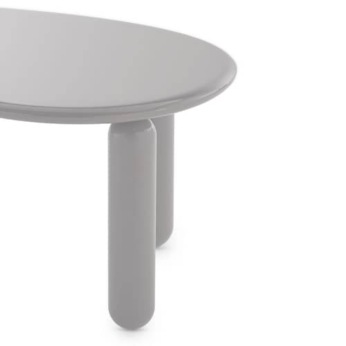 Table basse Undique Mas bois gris / 119 x 59 x H 44 cm - Patricia Urquiola, 2023 - Kartell - Gris - Hêtre laqué, MDF laqué