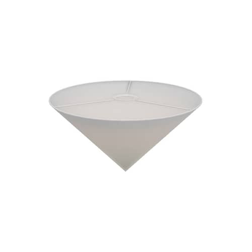 Accessoire  / Abat-jour conique pour appliques Petite Potence & Potence - Vitra - Coton blanc - Acier, Coton