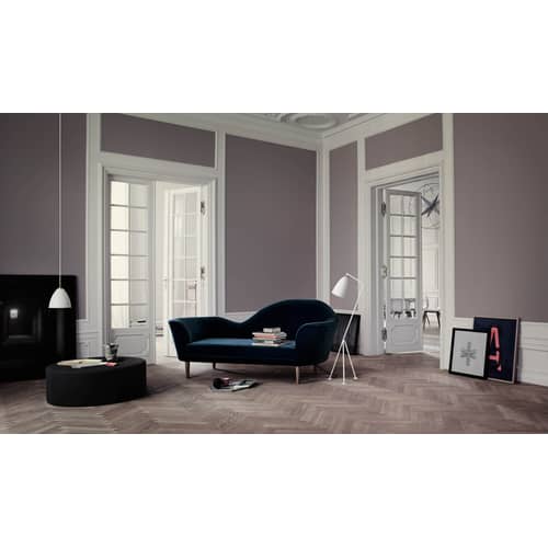 Lampadaire Gräshoppa métal noir / Grossman- Réédition 1947 - Gubi - Noir - Acier thermolaqué