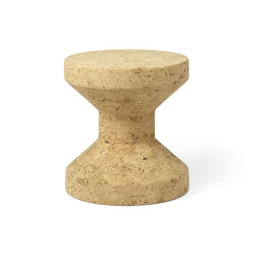 Cork Family - Modèle A Stool cork brown beige / Cork - Jasper Morrison, 2004 - Vitra - Model A - Cork