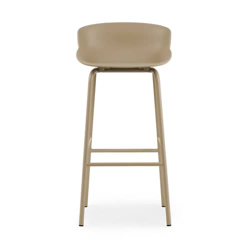 Tabouret haut Hyg / H 75 cm - Normann Copenhagen - Sable - Acier, Polypropylène