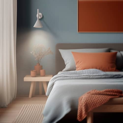 Applique Aplomb Mini / Ciment - Foscarini - Blanc - Ciment, Métal