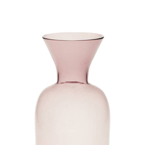 Bottiglia Carafe glass purple / H 25 cm - Bitossi Home - Purple - Blown glass