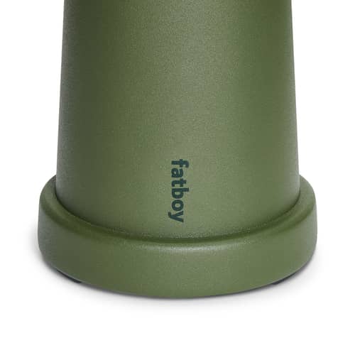 Lampe extérieur sans fil rechargeable Revolve LED vert - Fatboy - Vert mousse - Aluminium, Polycarbonate