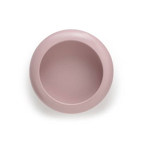 Outdoor-Wandleuchte Oloha Small metall rosa / Lampe ohne Kabel - Ø 22,5 cm - Fatboy - Puderpink - ABS, Silikon, Thermolackiertes Aluminium