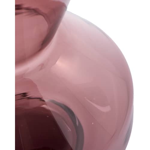Vase Thick neck glas violett / Ø 27,5 x H 40 cm - POLSPOTTEN - Violett - Glas