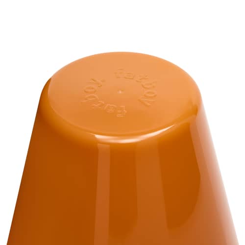 Edison The Ambiance Wireless rechargeable lamp plastic material orange / Indoor - H 25 cm - Fatboy - Orange luminous - Polycarbonate