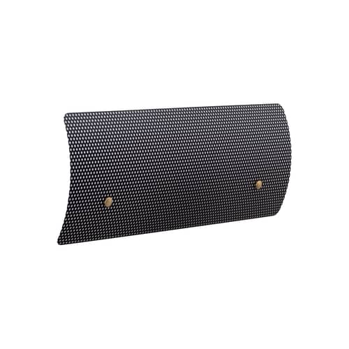 Applique con presa G320 CL2 metallo nero / Perforato - L 70 cm / Riedizione 1954 Pierre Guariche - SAMMODE STUDIO - Nero - Acciaio perforato, Ottone