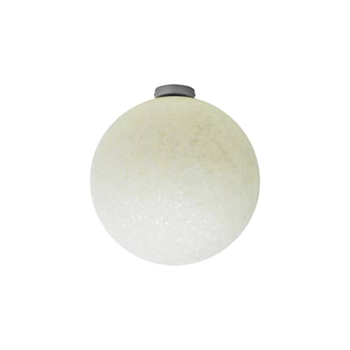 Pix Ceiling light plastic material white / Ø 45 cm - Recycled - Normann Copenhagen - Ø 45 cm / White - Recycle polyethylene