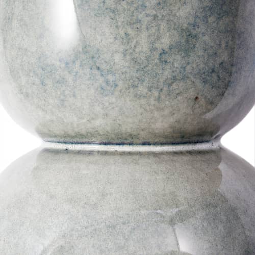 Pawn End table ceramic grey / Ø 40 x H 40 cm - Pols Potten - Grey - Glazed ceramic