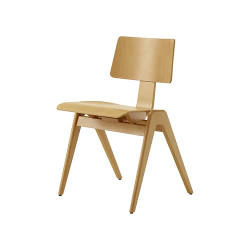 &tradition Daystak RD1 Stacking chair - beechwood | Made In Design UK