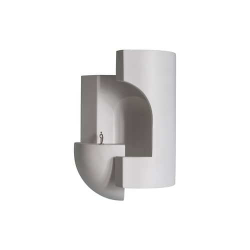 Soul Story 2 Wall light stone white / LED - Plaster - DCW éditions - White - Plaster