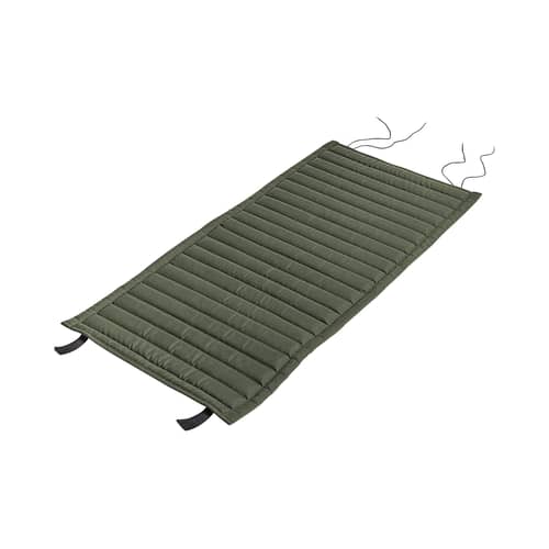 Zubehör  textil grün / Integral Kissen Quilted - Für Sessel Palissade Dining Large - Hay - Olive - Schaumstoff