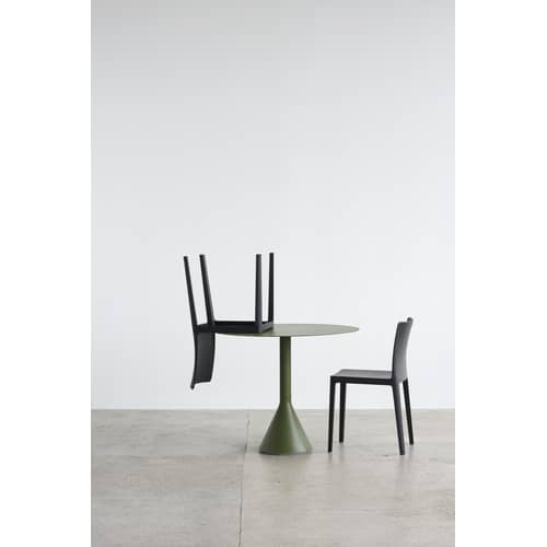 Chaise Elementaire plastique blanc / Bouroullec, 2018 - Hay - Blanc crème - Fibre de verre, Polypropylène