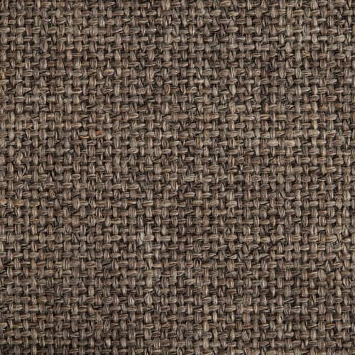 Canapé droit Quilton / 2 places - L 214 cm - Matelassé - Hay - Marron (tissu Tadao 410) -  Ouate, Bois, Mousse PU, Tissu