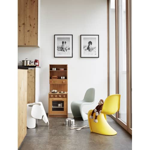 ATMOSPHERA CREATEUR D'INTERIEUR - Sgabello da bar otac in metallo giallo senape