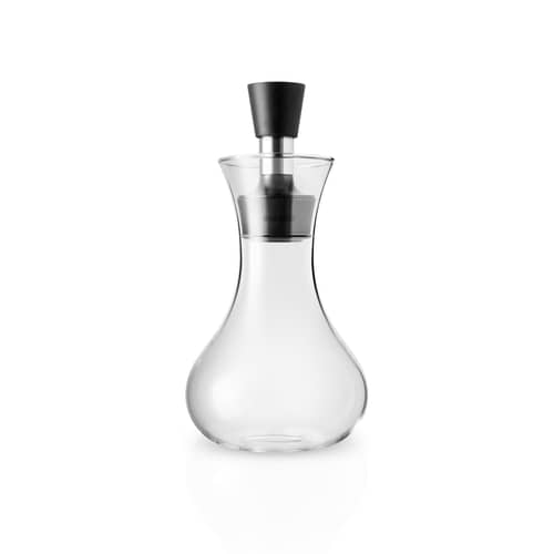 Shaker à vinaigrette  métal verre transparent Stoppe-goutte - Eva Trio - Transparent - Acier inoxydable, Verre