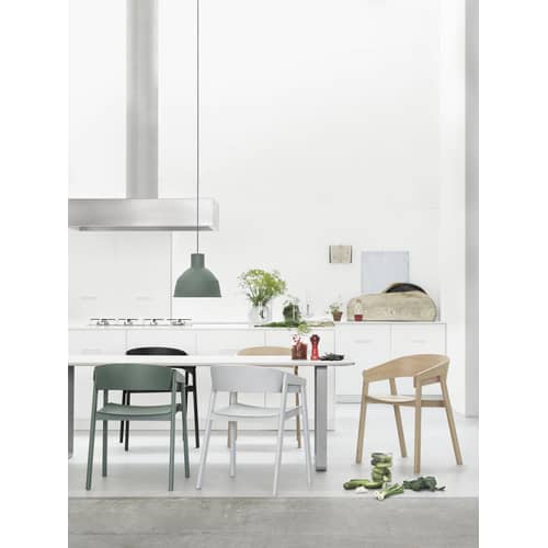 Suspension Unfold orange / Silicone - Ø 32,5 x H 29,5 cm - Muuto - Terracotta - Silicone