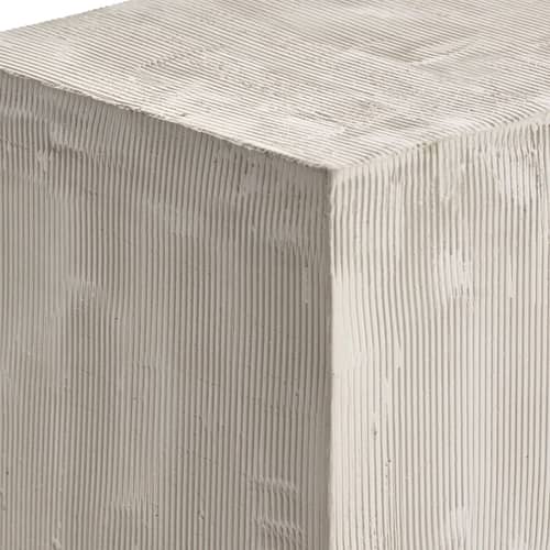 Tischleuchte Illumina 03 keramik weiß - Serax - Weiß - Gerilltes Steinzeug